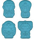 Eaglemoss Doctor Who Monsters Cookie Cutter & Tea Towel Tin