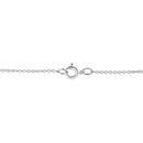 .925 Sterling Silver Pave-Set Diamond Accent Double Curve 18" Pendant Necklace (I-J Color, I1-I2 Clarity)
