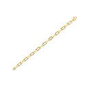 14k Yellow Gold French Cable Link Bracelet (6.00 mm)