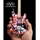 Eddie Van Halen Frankenstein Red & White Mini Guitar Replica Collectible