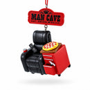 Man Cave Eat Drink And Relax Sign Resin Christmas Ornament