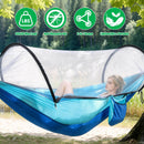 Camping Hammock with Mosquito Net - 440lbs Capacity Portable