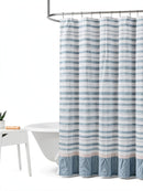 Tommy Bahama Tidal Stripe Dobby Shower Curtain