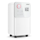 32 Pints 2000 Sq. Ft Dehumidifier for Home and Basements with 3-Color Digital Display-White