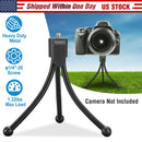Tripod Stand For Camera Mini Projector Flexible Tripod Holder Heavy Duty Camera Tabletop Mount w/ Anti-slip Feet For Photograph Recording