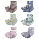 Egg Chair Cushion with Headrest - Thick Padded Hanging Seat