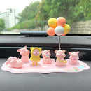 Car Accessories Piggy Creative Cartoon Cute Car Decoration