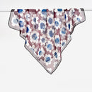 Versatile Printed Thin Square Scarf