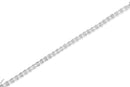 Sterling Silver Diamond Wave-Style Link Bracelet (0.5 cttw, I-J Color, I3 Clarity)