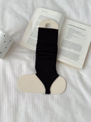 Foot Sock Set Flat Slouchy Socks Sun-protection Breathable Slimming Long-length