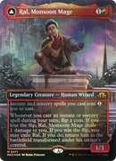 Ral, Monsoon Mage (Borderless) (Textured Foil) (MH3-471) - Modern Horizons 3 (Borderless) Foil