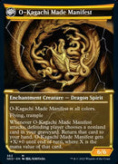 The Kami War // O-Kagachi Made Manifest (NEO-362) - Kamigawa: Neon Dynasty: (Showcase, fandfc)