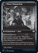 Distracting Geist // Clever Distraction (DBL-276) - Innistrad: Double Feature: (Double Faced Transform) Foil