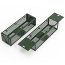 2-Pack Humane Live Rat Trap Cage with Dual Doors