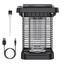 Electric Solar Powered Bug Zapper 1076Sq.Feet Range Mosquito Killer Lamp IP65 Waterproof Insect Fly Trap Catcher for Indoor Outdoor