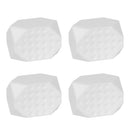 4 Pack Jawline Exerciser for Men Women Jaw Trainer Shaper Sagging Skin Double Chin Reducer with 3 Resistance Levels for Beginners Intermediate Expert