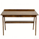 Solid Wood Desk with Drawers for Home Office