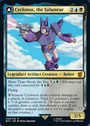 Cyclonus, the Saboteur // Cyclonus, Cybertronian Fighter (BOT-009) - Transformers: (convertdfc) Foil
