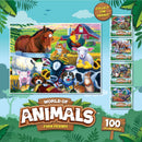 World of Animals - Farm Friends 100 Piece Jigsaw Puzzle