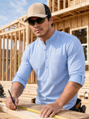 Tough Cotton Mid-Sleeve Work Shirt Rugged, Breathable & Job-Site Ready