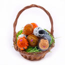 Set of 12 Animals Plastic Easter Eggs- Tiger, Zebra, Monkey