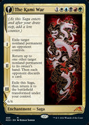 The Kami War // O-Kagachi Made Manifest (NEO-489) - Kamigawa: Neon Dynasty: (Extended Art, fandfc, enchantment)