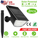 Solarek 32 LEDs Solar Landscape Spotlights IP65 Waterproof Solar Lights Auto On/Off Solar Powered Security Wall Lights 3 Modes Lighting For Yard Garde