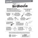 Birdhouse Wood Craft & Paint Kit
