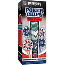 New England Patriots 100 Piece Poker Chips