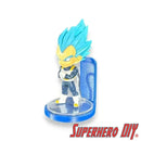 Floating Shelf for Chibi Masters Figures | Out of Box Wall Mount Display | Includes Command Strip