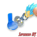 Floating Shelf for Chibi Masters Figures | Out of Box Wall Mount Display | Includes Command Strip