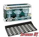 Floating Shelf for Force Ghosts 3-PACK | Funko Box Wall Mount for Amazon Star Wars Force Ghost 3 Pack fits 10.5W x 3.5D