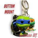 Floating Shelf for Funko Pop Keychain | Out of box shelves for Pocket Pops | Comes with Command strips!