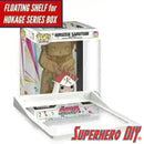Floating Shelf for HOKAGE SERIES Funko Pop Box | Fits 7.5W X 6.75D | Funko Pop Floating Shelves