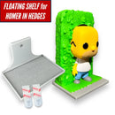 Floating Shelf for Homer in Hedges #1252 | Out of box wall display shelf