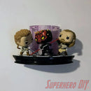 Floating Shelf for Pop! Deluxe Star Wars Duel of the Fates | Comes with mounting screw and anchor