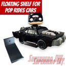 Floating Shelf For Pop! Rides Cars for Wall Display Out of Box | Mounting Screw Included!