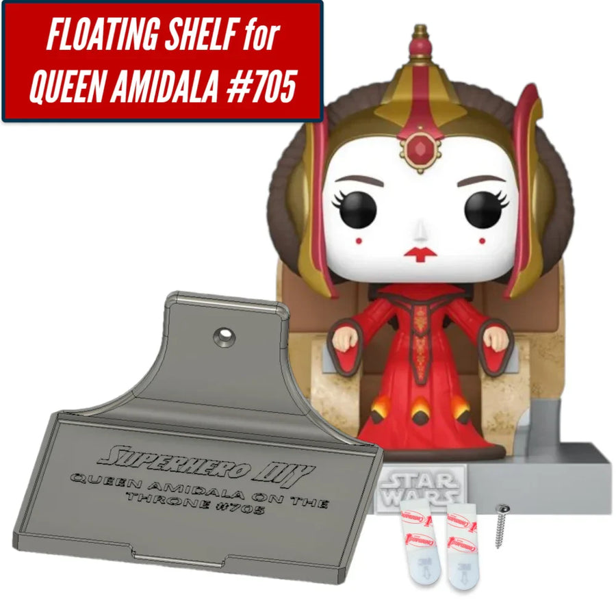 Floating Shelf for Queen Amidala on the Throne #705