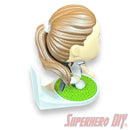 Floating Shelf for Soccer Player Funko Pops | Fits Pop Football with round grass base