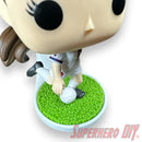 Floating Shelf for Soccer Player Funko Pops | Fits Pop Football with round grass base