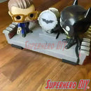 Floating Shelves (2-PACK) for Funko Pop Batman 80th Movie Moment | Funko Display Solution | Mounting screws included!