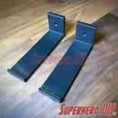 Floating Shelves (2-PACK) for Funko Pop Batman 80th Movie Moment | Funko Display Solution | Mounting screws included!