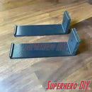 Floating Shelves (2-PACK) for Funko Pop Batman 80th Movie Moment | Funko Display Solution | Mounting screws included!