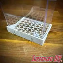 Floating Shelves for POPSHIELD ARMOR Hard Protectors | Fits PopShield Armor hard stacks for Funko Pop boxes | Mounting screws included