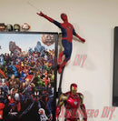 Flying-style Wall Mount for Hot Toys | Wall Mount for 1/6 Scale Sixth Scale Figure Display Rod