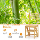 Multifunctional 3-in-1 Ladder Chair Display Plant Stand for Library Kitchen Office