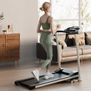 Folding Treadmill with 12 Preset Programs and LCD Display