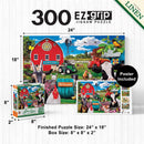 Green Acres - Welcoming Committee 300 Piece EZ Grip Jigsaw Puzzle