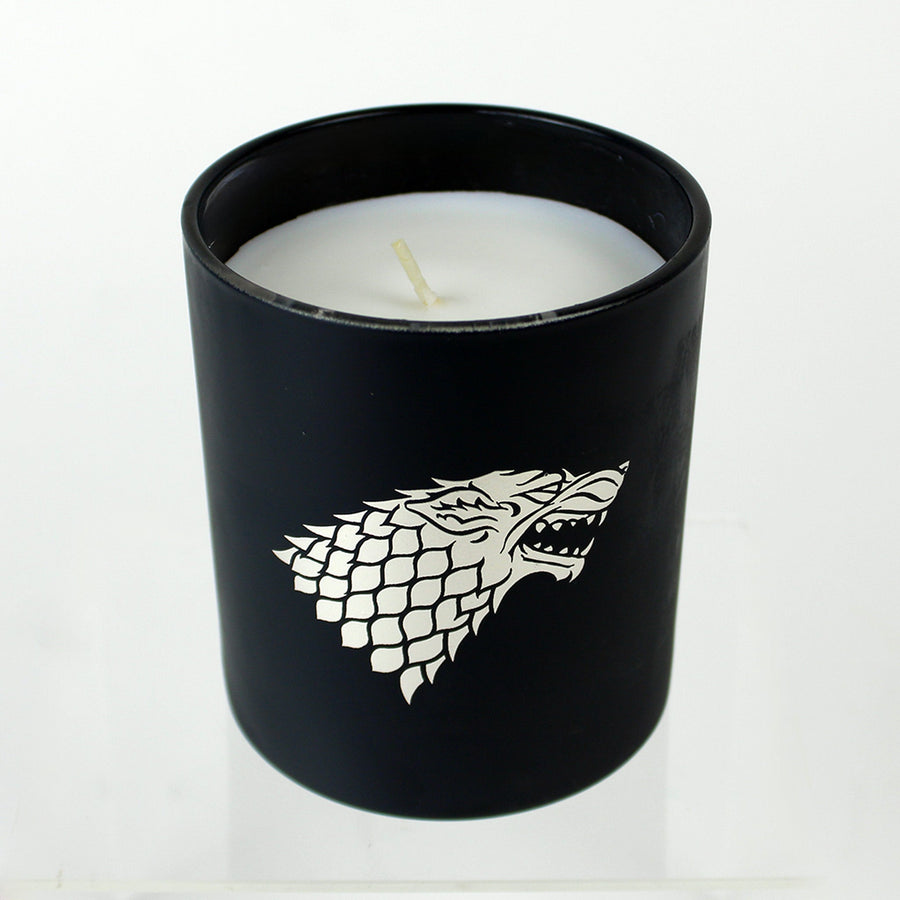 Game of Thrones House Stark Glass Votive Candle