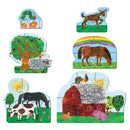 Eric Carle - Farm Fun Mini Shaped Puzzles 6-Pack